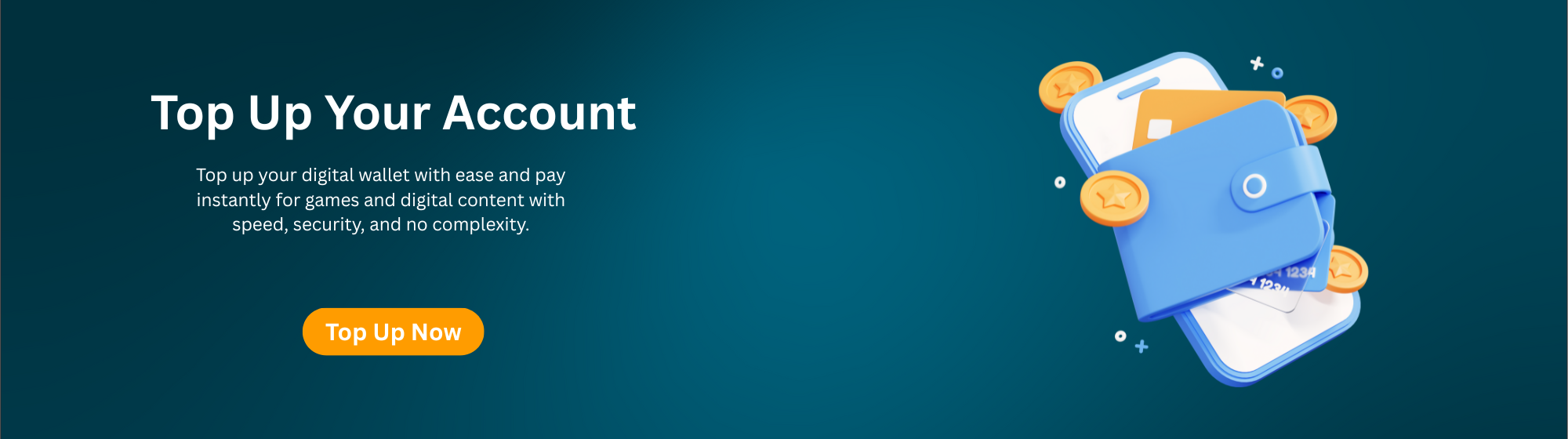 Top Up Your Wallet and Pay With Ease